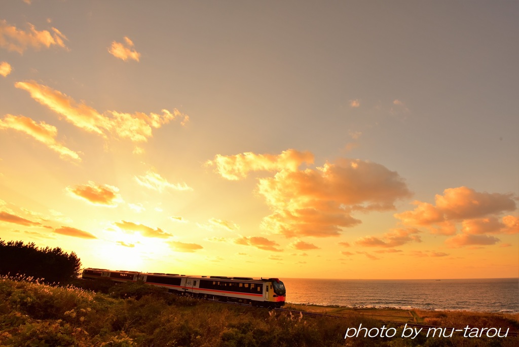 夕陽に恋して…♪