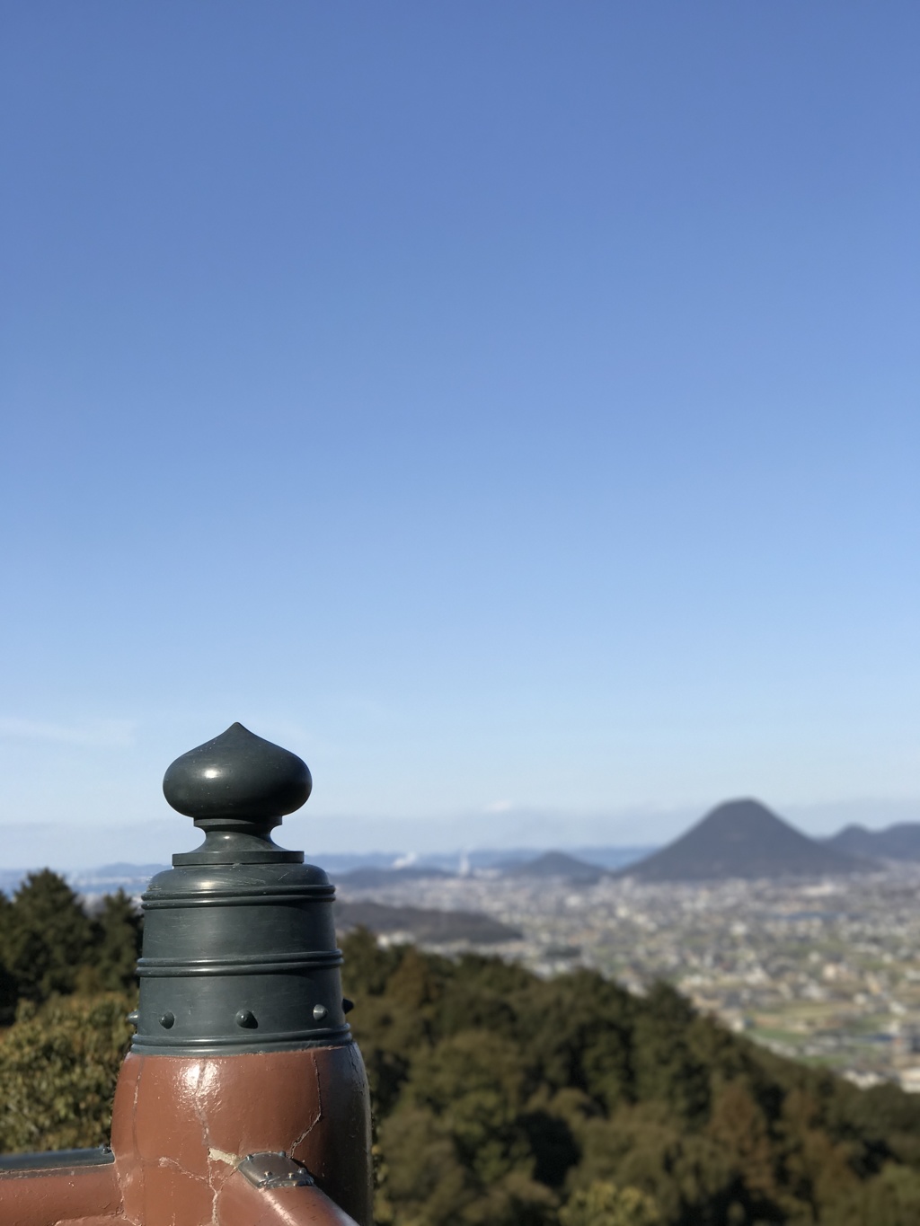 富士を彼方に