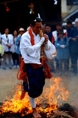 道隆寺　火祭り