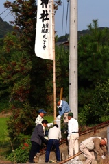 祭囃子が聞こえる