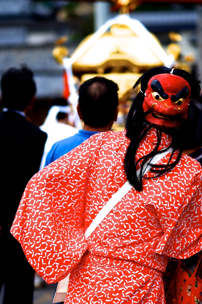 祭にて