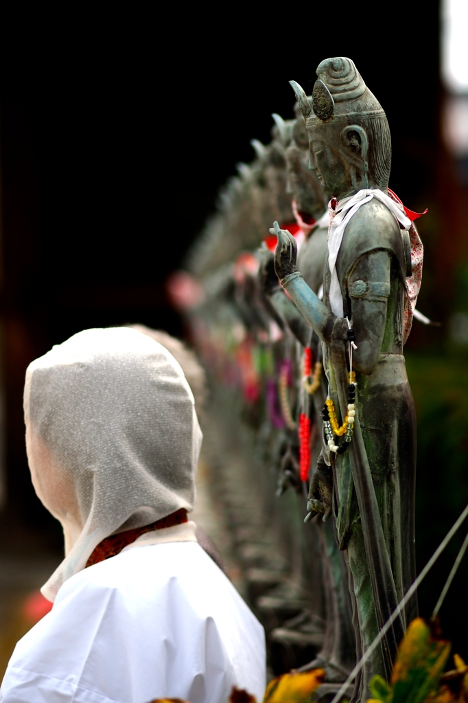 道隆寺にて