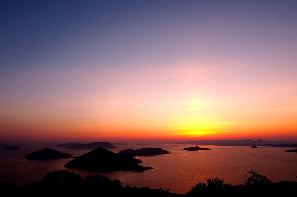 紫雲出山から　１