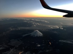 富士山  iPhoneにて