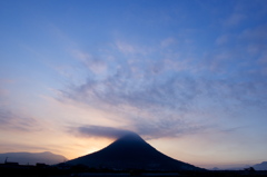 雲を纏って