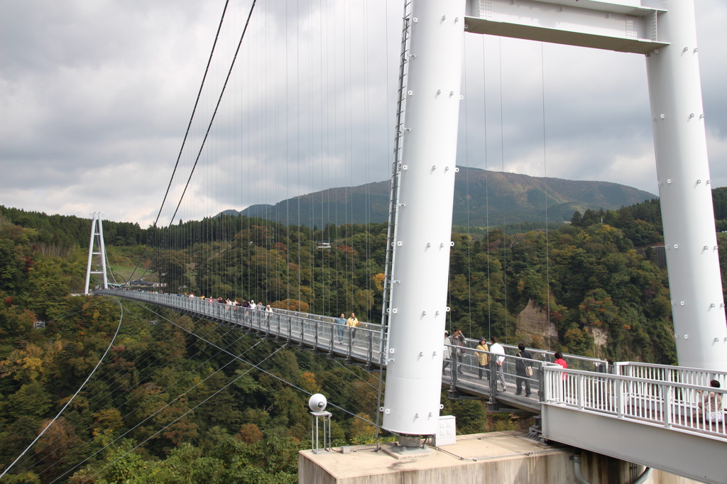 大分県　九重　””夢””吊橋
