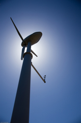 プロペラ型風力発電機
