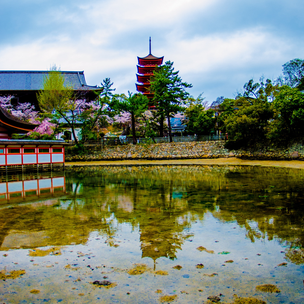 厳島神社より