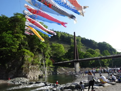 神流町鯉のぼり祭