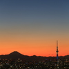 夕焼けグラーデーション