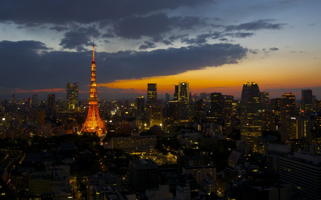 夕景「東京タワー」