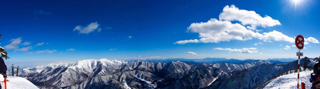 雪山（パノラマ）