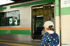 初めての電車