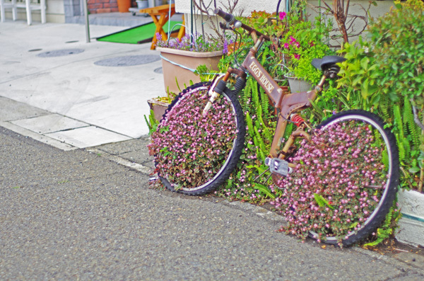 自転車のタイヤから