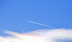 五色の彩雲を見つけた