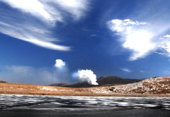 12月19日晴天の阿蘇