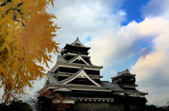 熊本城の秋