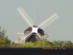 鶴見緑地公園にて