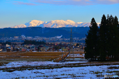 冬の夕暮れは早い