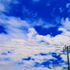 雲の隙間にオリオン座