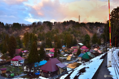 夕暮れ