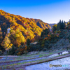 留守原の棚田（紅葉）
