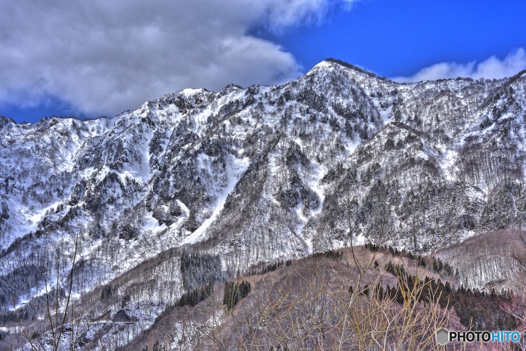 秋山郷からの景色