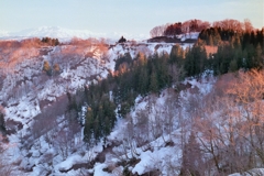 夕暮れ