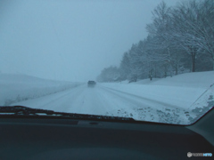 圧雪道路