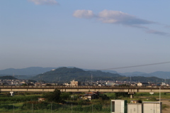 サイクリング折り返し地点から