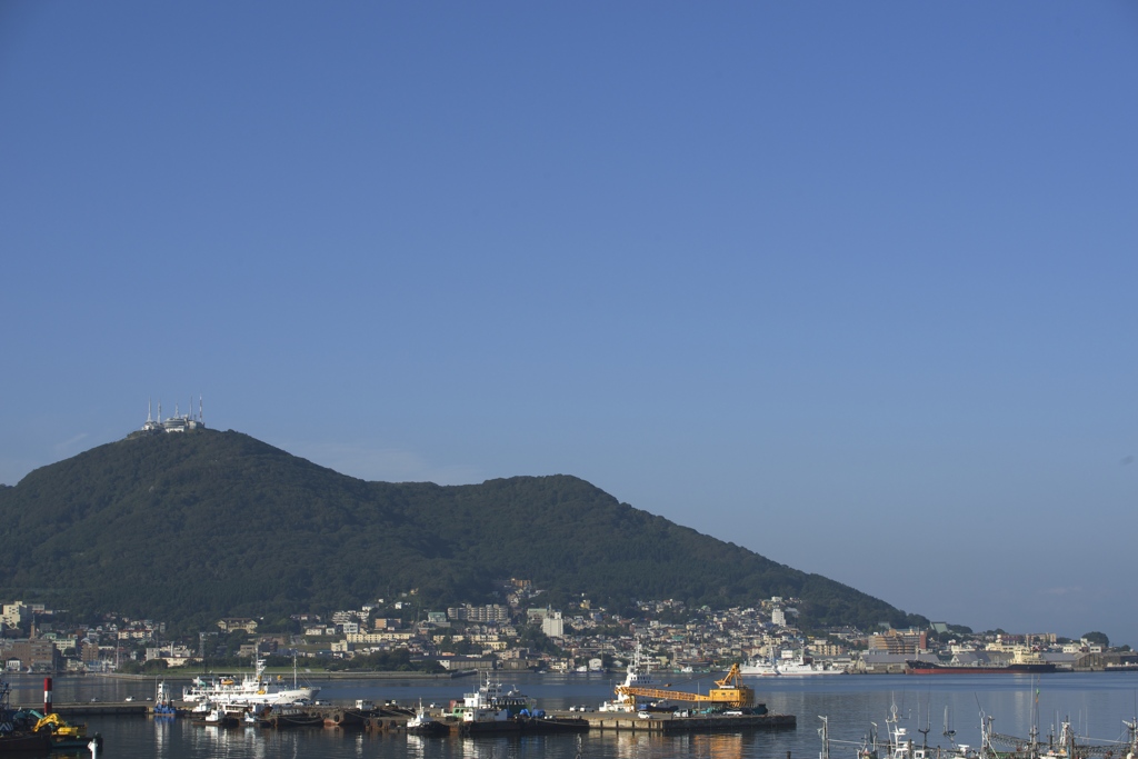 函館山がある風景