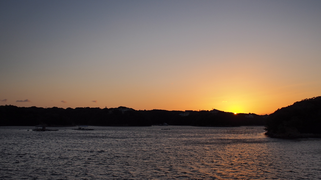 英虞湾の夕景３