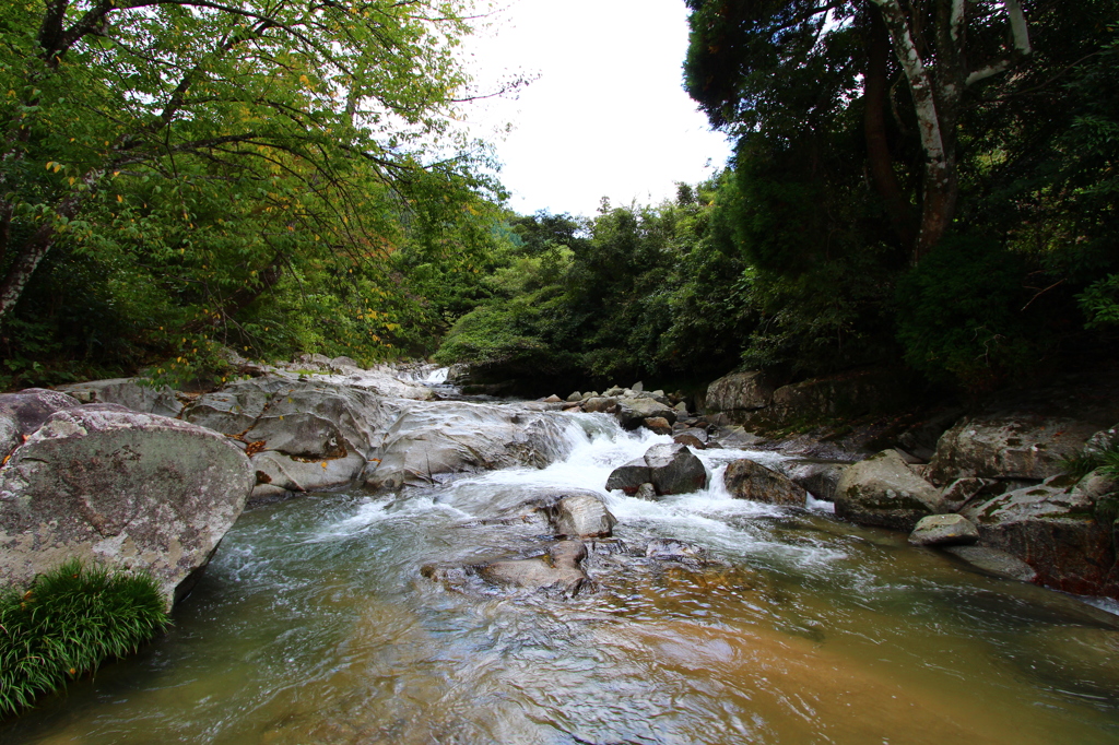 清めの淵の上流