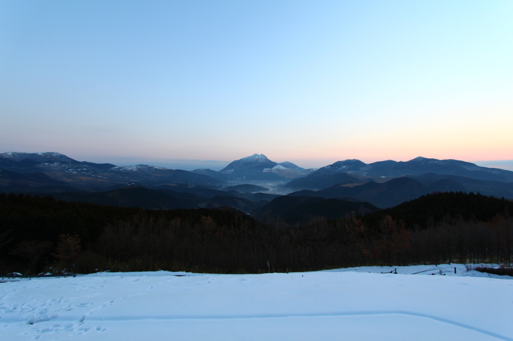 雪の展望所