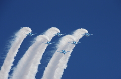 岐阜基地航空祭　ブルーインパルス　予行4
