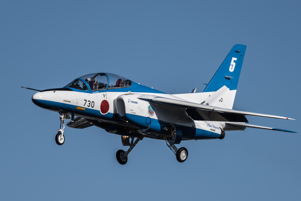 5番機、小牧基地オープンベース予行。