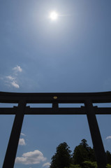 天上からの光