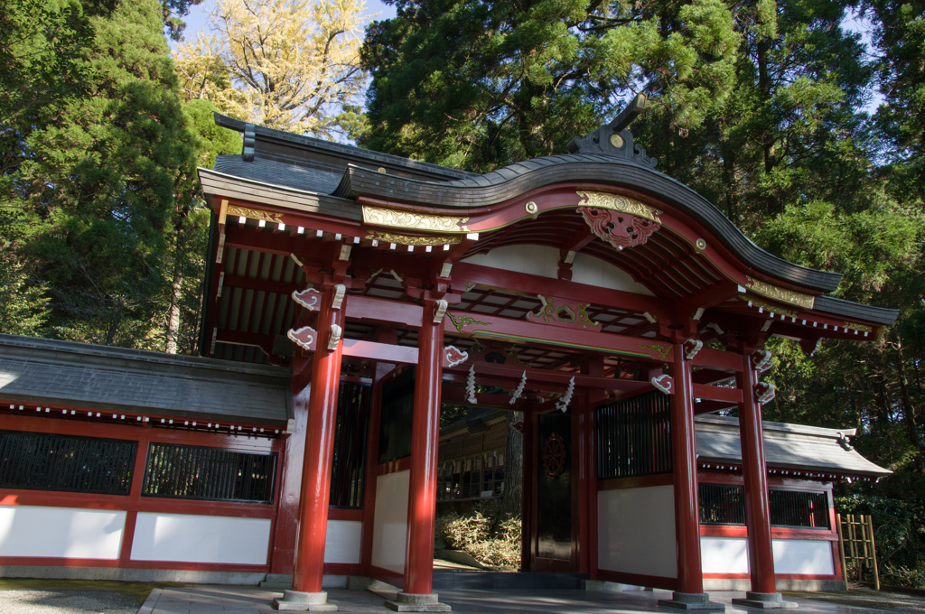 霧島東神社　神門