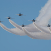 岐阜基地航空祭　ブルーインパルス　予行1