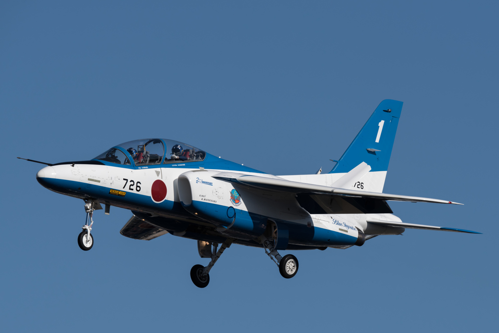 1番機、小牧基地オープンベース予行。