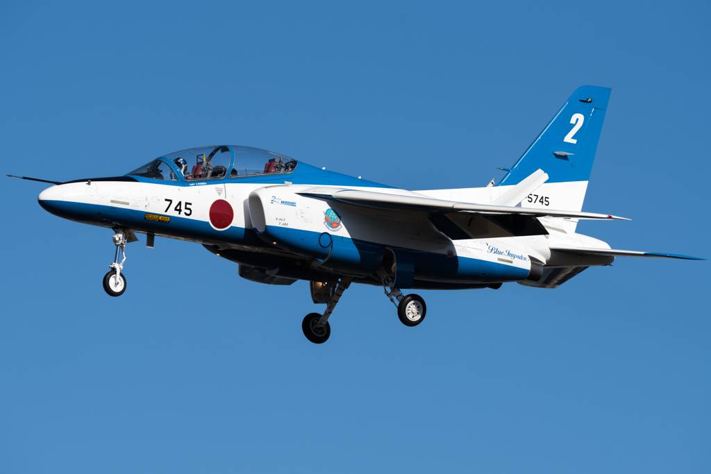 2番機、小牧基地オープンベース予行。