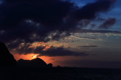 神津島の朝