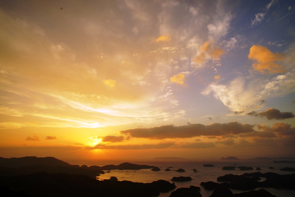 定点観測・20131025の夕景