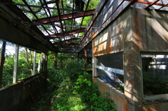 緑のロープウェイ山頂駅-1