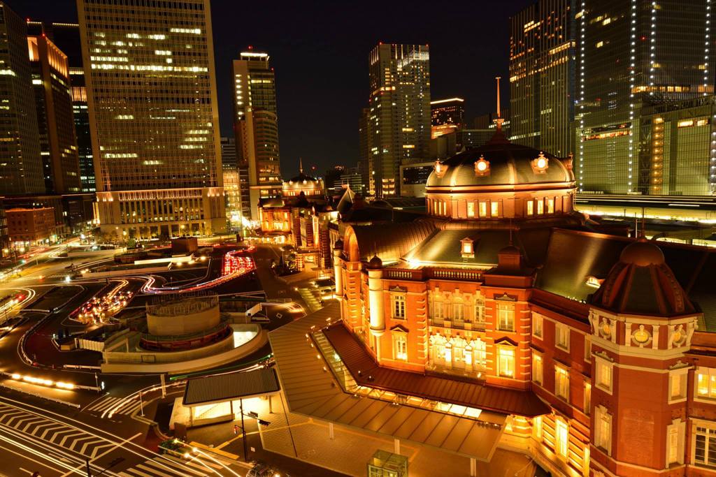 東京駅の日曜日