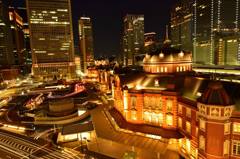 東京駅の日曜日