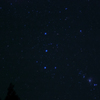オリオンの帯と大星雲