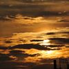 夕日