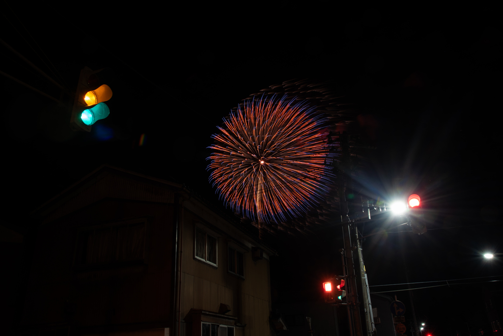 越後加茂川夏祭り 大花火大会