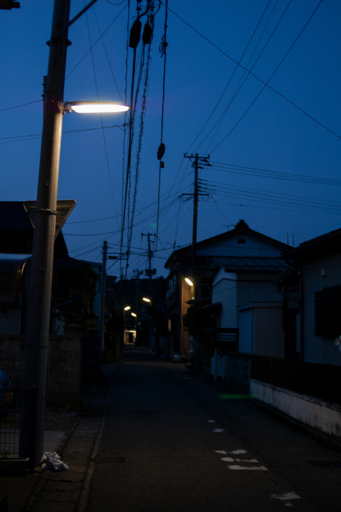 黄昏の裏町